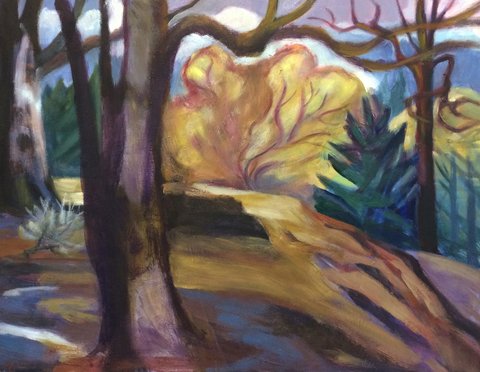 Autumn Cliff