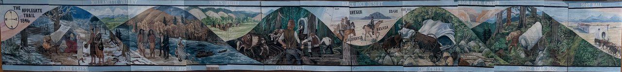 Applegate Trail Mural