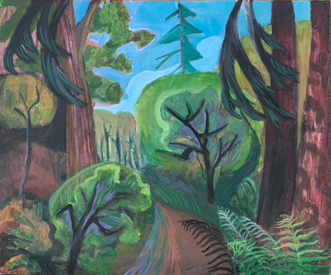 On the Path to the Spring Box - No 8