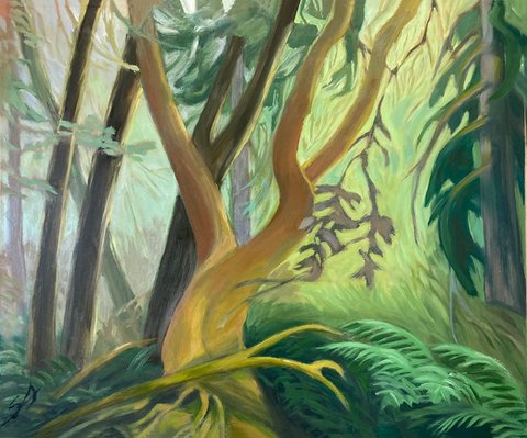 On the Path to the Spring Box - No 6