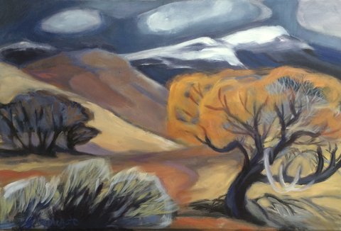 Storm Brewing Over Winter Ridge